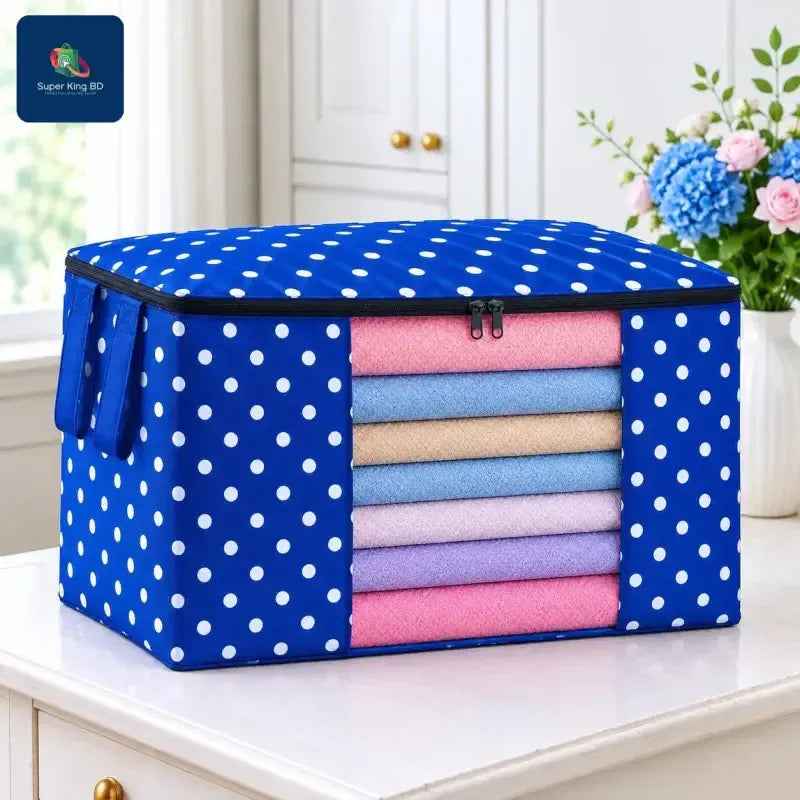 Premium Ball Printed Quilt Storage Front-Window Transfer Storage Blanket Bag